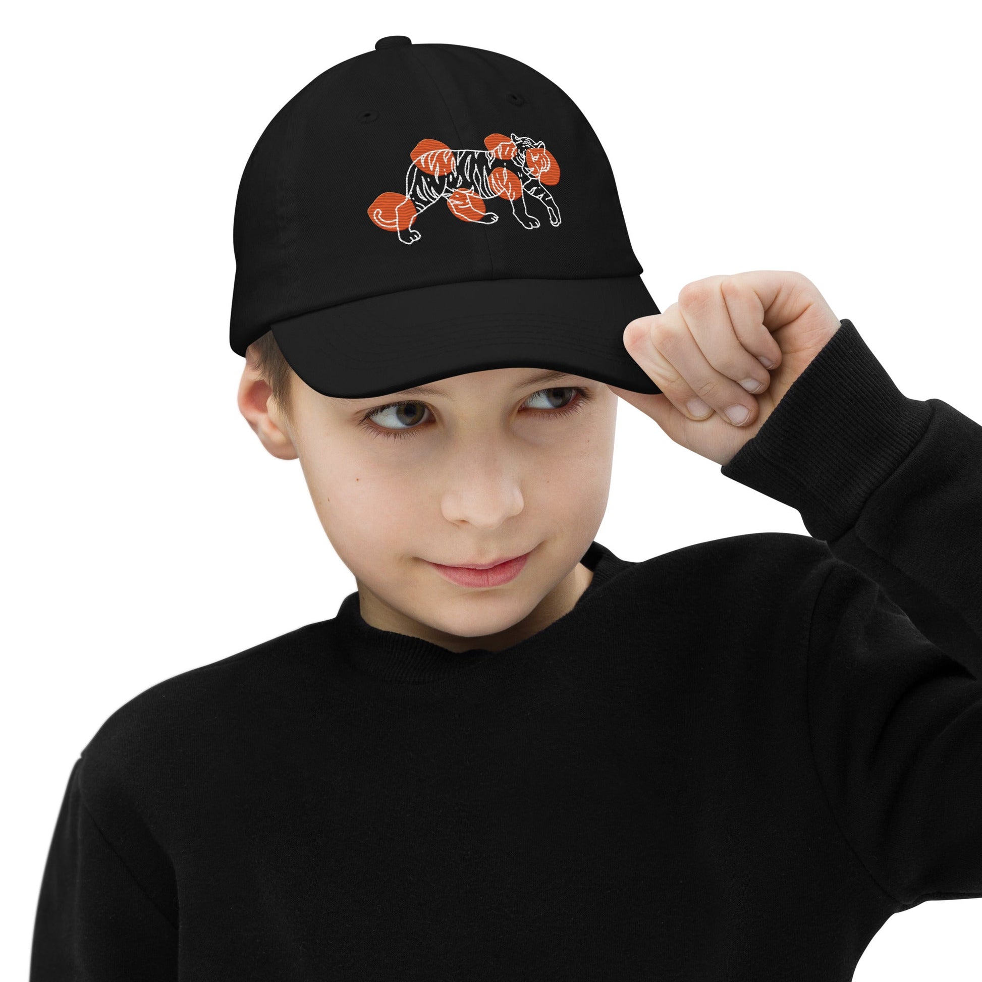 Tiger π
 Kids Baseball Hat Hats from Wildly Bright