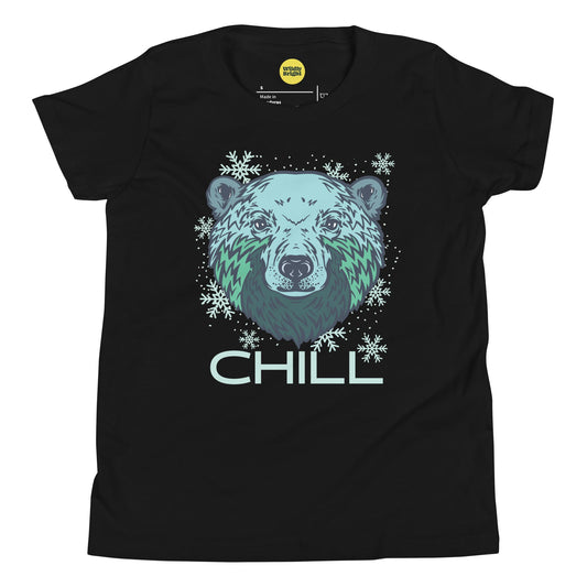 Chill Polar Bear Kids T-Shirt T-Shirt from Wildly Bright