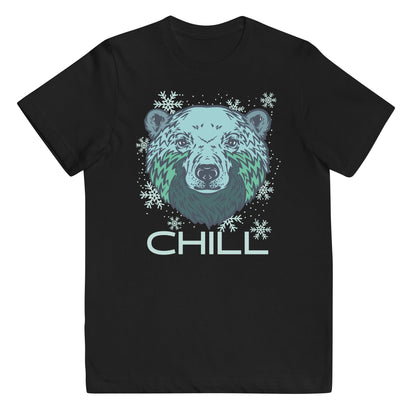 Chill Polar Bear ❄️ Kids T-Shirt T-Shirt from Wildly Bright